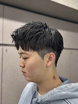 ニコ トウキョウ ロジック(nico TOKYO Logic)&nbsp;刈り上げアップバングスパイキーショートパーマスパイラルパーマ