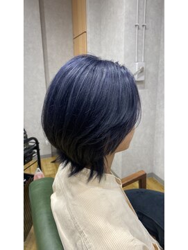 ラリス(Ralis) ブリーチカラー/ネイビーブルー