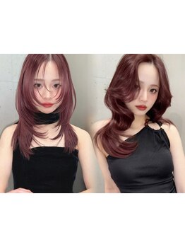 小顔に見える、ボリュームが出て見えるなど顔立ちに合ったこだわりのカットで綺麗な顔周りを実現![名古屋]