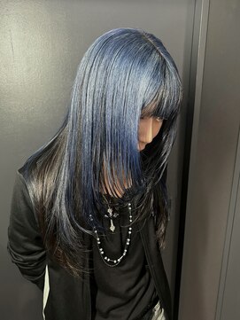 ゲームバイアランスミシー 心斎橋(GAME by Alan Smithee) デザイン／ダブルカラー／ケアブリーチ／エフェクトブリーチ