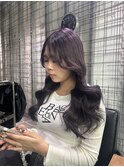 ラベンダーグレージュ / 韓国ヘア
