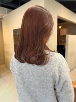 ヘアー アイス ルーチェ(HAIR ICI LUCE)&nbsp;ボルドーカラー/レッド/ミディアムレイヤー/星