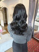 ヘアーアイスカルテット(HAIR ICI QUARTET)&nbsp;◎冬の大人美人ブルーブラックロング×艶髪レイヤー