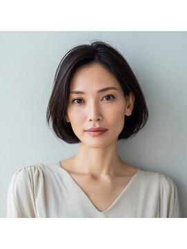 e.m.a プレミアムビューティーサロン 栄駅店(e.m.a PREMIUM BEAUTY SALON) ボブ/イメチェン/外ハネボブ/美髪/ワイドバング/髪型