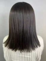 エイム ヘア リアム 調布店(eim hair liam)&nbsp;切りっぱなしロブ/暗髪/透明感カラー/グレージュ/髪質改善/調布