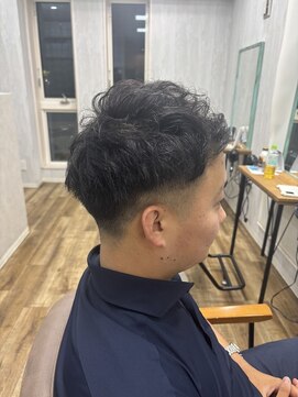 テーラヘアー 千葉みなと店(TELA HAIR) 刈り上げショート×ボリュームアップパーマ