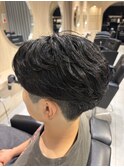 夏におすすめ！フェザーパーマ！