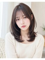 アンダーバーホワイト 高槻店(_WHITE) 内巻きレイヤースタイル