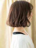 カバーヘア ブリス 川口(COVER HAIR bliss) 大人かわいいゆるふわボブパーマ黒髪ウェットヘア10代20代324Z
