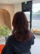 ピシェ ヘア デザイン(Piche hair design) ピンクブラウン×レイヤースタイル【赤池】