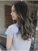 アッシュ 川崎店(Ash)&nbsp;バレイヤージュ　ミルクティー