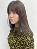 【日々のストレス解消】カット＋コスメ縮毛矯正＋5STEPトリートメント￥15500