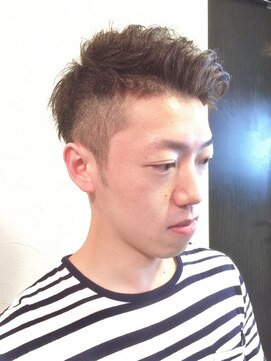 オムヘアーバイグルーマーズ(HOMME HAIR by GROOMER/S) クセ毛を活かすウェービー2ブロック【オムヘアーセカンド】
