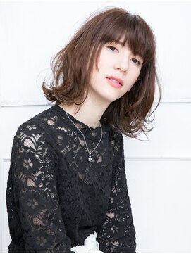 モカ ヘアーデザイン(moca HAIR DESIGN) イルミナカラーで黄味を抑えたラベンダーアッシュ
