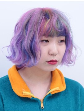 クリーン ヘアデザイン(CLLN hair Design) 【CLLN】ゆめかわいいユニコーンカラー