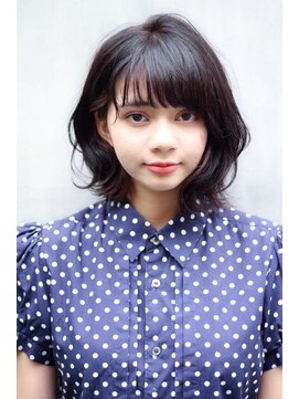クーエフー(coo et fuu) [表参道]外はねボブにインナーカラーで個性をプラス♪藤沢