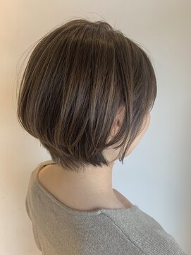 ヘアデザイン ディクト(hair design D.c.t) 《D.c.t 信田》ショート ショートボブ 前髪 髪質改善 ハイライト