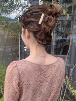 【LA PENSEE】結婚式のお呼ばれヘアセット