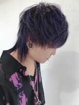 テジナ(tejina)&nbsp;マッシュウルフ×パープル