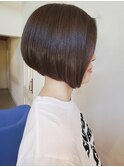 気分も上がる大人カッコいい前下がりボブ/ニュアンスカラー