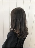 20代30代40代大人可愛いグレージュ×シークレットハイライト