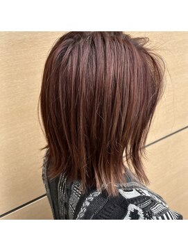 ファースト 泉中央店(first) ベージュピンク/レイヤーロング/20代30代40代