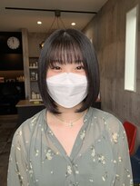 ハク(haku)&nbsp;[吉原勇気]コンパクトボブ×ショコラブラウン