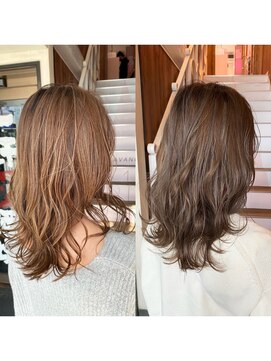 アヴァンス 天王寺店(AVANCE.) ミルクティーベージュ×透明感