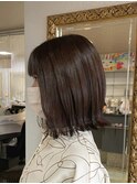 スタイリング簡単外ハネボブ(^^)