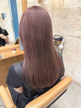 イロウ 山口どうもん店(IROW) デザインカラー/ピンクグレージュ/ブリーチ