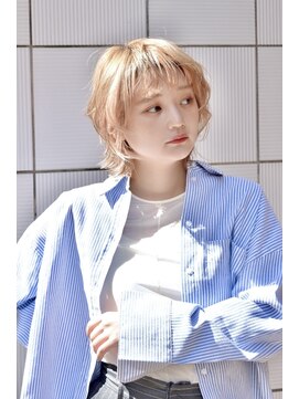 ウィローズ(WILLOW'S) ショートウルフ×ハイトーン×レイヤーボブ  20代30代40代