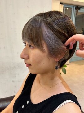 アビント バイ レシッド 武蔵小杉(abinto by rcid) 大人ショート×インナーカラー