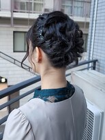 バロンビューティー(BARON Beauty)&nbsp;ヘアセット/ハーフアップ編み込みヘアアレンジ/池袋駅/個室