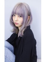 オズ 郡山桑野店(OZ) イメチェンハッシュカットフルバング似合わせレッドブラウン