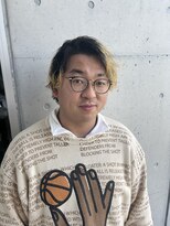 アチーブ ヘア デザイン(achieve hair design)&nbsp;波パーマツイストスパイラルパーマハイトーンカジュアル