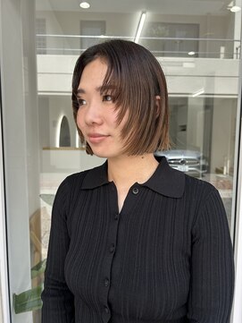 シラフ(SHIRAF) ボブ×顔まわりレイヤー