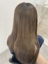 ラビス クローバー(Lovis clover)&nbsp;切りっぱなしボブ/エアリーロング/ピンクブラウン/美髪のススメ