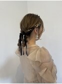 【ヘアアレンジ】【ツインアレンジ】
