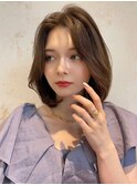髪質改善＊外ハネレイヤーミディ＊美髪【Zina藤崎】