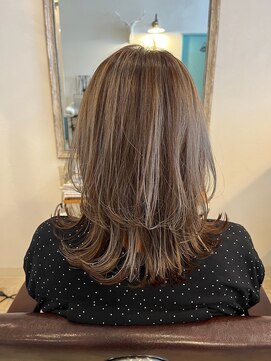 ソーゾー(SOO ZOO) 透明感★似合わせカット+ハイライトカラー+炭酸ヘッドスパ