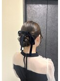 人気No.1＊大人かわいいアップアレンジ