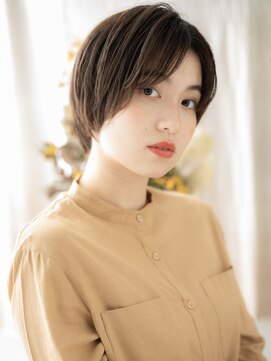 カバーヘアアンドスパ ブリス 浦和(COVER HAIR&SPA bliss) 小顔前下がりナチュラルマッシュショートボブc5浦和20代30代40代