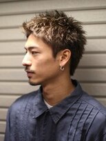 ガズル オオタ(GUZZLE OTA) 刈り上げないナチュラルスパイキーショートメンズ