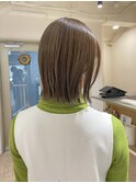【RYOSUKE】ツヤボブ_大人ボブ_アッシュグレージュ