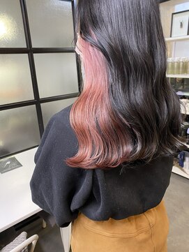 サクラ 岐阜(SAKURA) インナーカラー『ピンク』岐阜インナーカラー