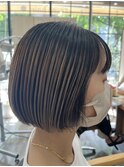 ミニボブxパラパラブリーチ