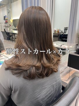 クーラアオヤマ(Cura Aoyama) ストカール【縮毛矯正とデジタルパーマ】