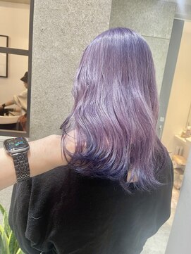 フェリア 松山(Feria) 【Feria松山】ラベンダーカラー/裾カラー/ネイビー