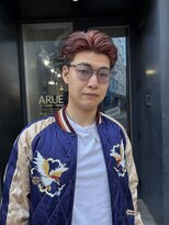 ヘアーデザイン アルエ(HAIR×design ARUE) フェード風フェザー