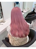 14436ブリーチ＆ダブルカラーハイトーンラベンダーピンク